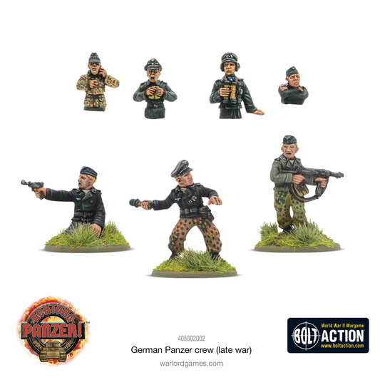 ACHTUNG PANZER! GERMAN PANZER CREW (LATE WAR)