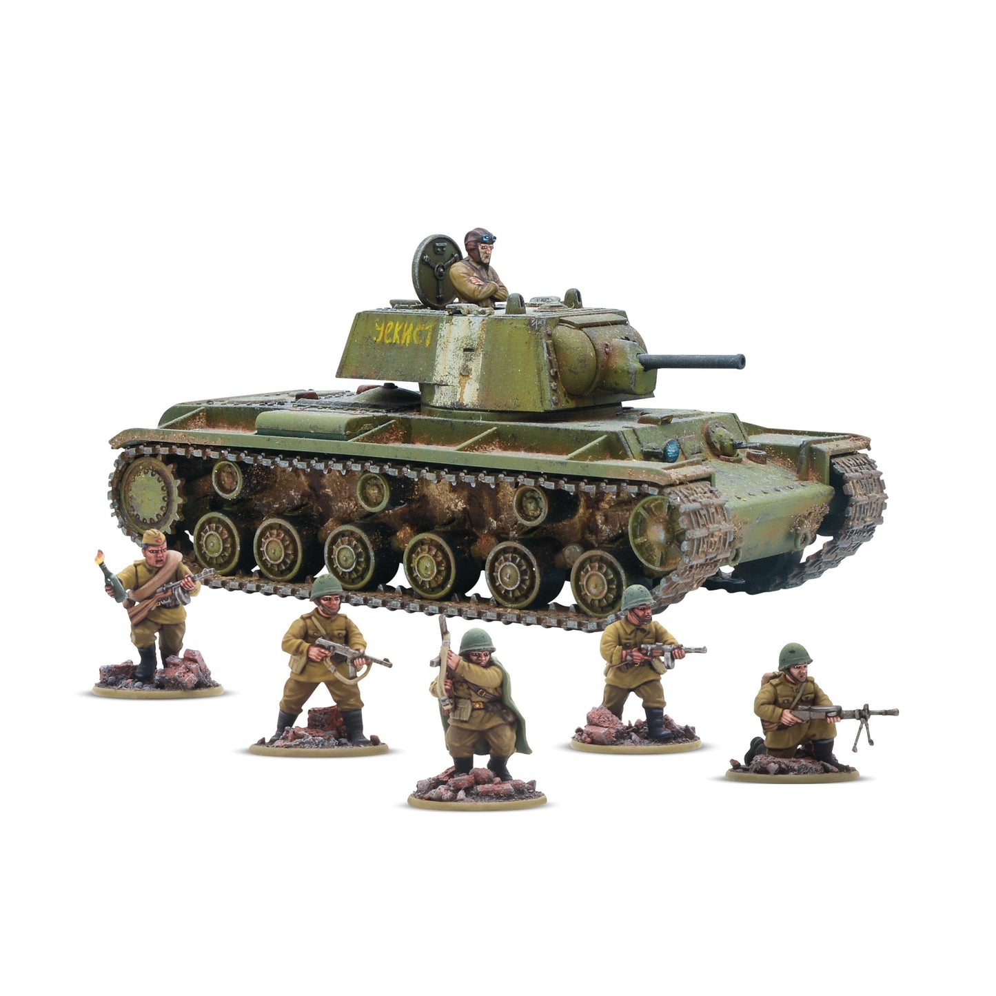 BOLT ACTION KV-1/2 HEAVY TANK