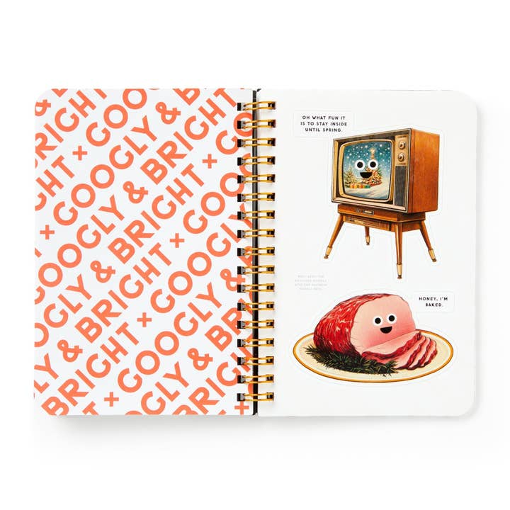 GOOGLY AND BRIGHT HOLIDAY STICKER BOOK