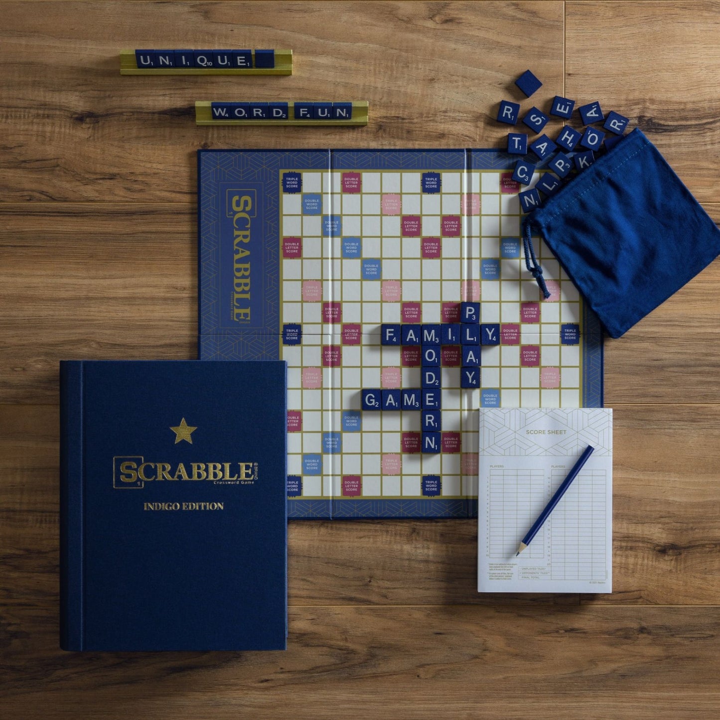 INDIGO COLLECTION (MONOPOLY & SCRABBLE)