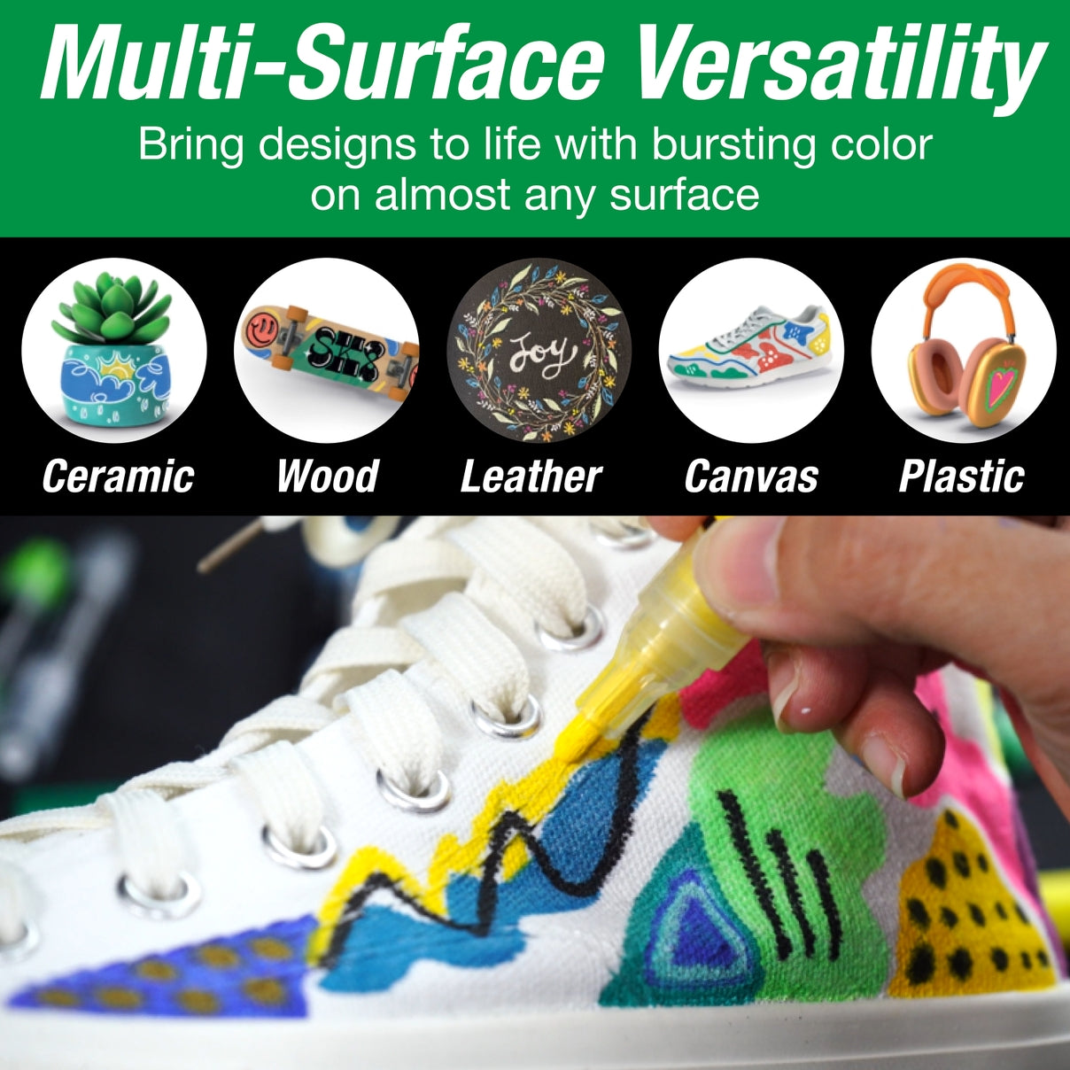 FABER-CASTELL ACRYLIC PAINT MARKER SET