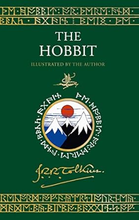 THE HOBBIT ILLUSTRATED BY THE AUTHOR JRR TOLKIEN