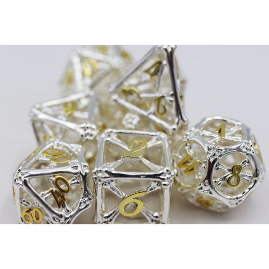 HOLLOW HOLY BONES METAL DICE