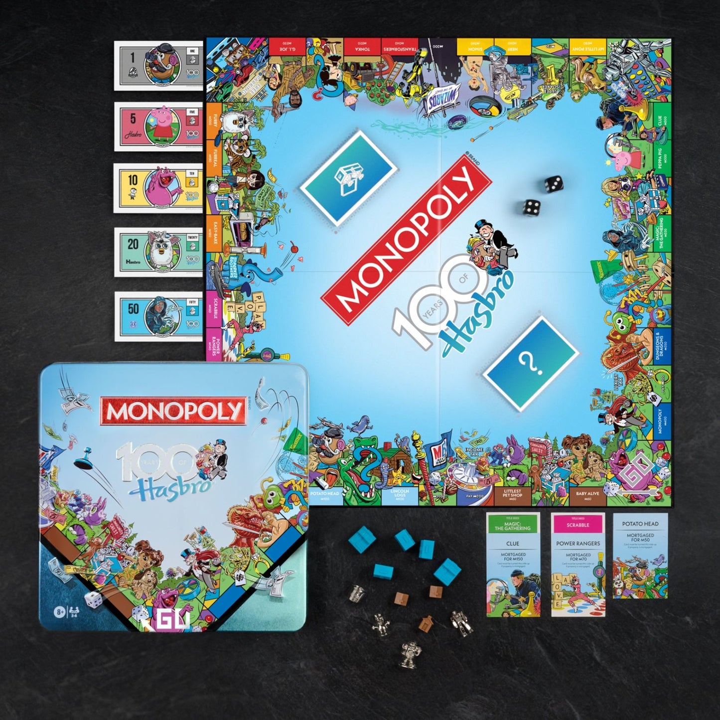 MONOPOLY HASBRO 100TH EDITION