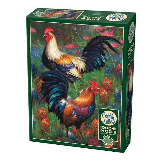 ROOSTERS 1000PC PUZZLE