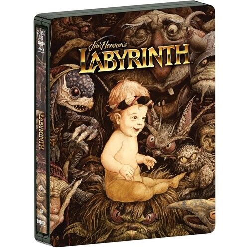 LABYRINTH (STEELBOOK) 4K ULTRA HD AND BLU-RAY