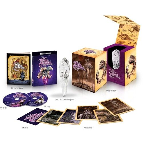 THE DARK CRYSTAL COLLECTOR'S EDITION 4K ULTRA HD AND BLU-RAY