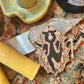 KRAMPUS WOODEN HOLIDAY ORNAMENT