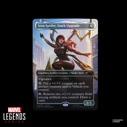 MARVEL LEGENDS X MAGIC THE GATHERING MARY JANE WATSON (IRON SPIDER) ACTION FIGURE