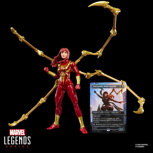 MARVEL LEGENDS X MAGIC THE GATHERING MARY JANE WATSON (IRON SPIDER) ACTION FIGURE