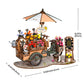 BLOSSOM FLOWER CART WOODEN MINATURE KIT
