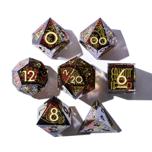 DISPEL PROTECTION AGAINST EVIL 7PC DICE SET