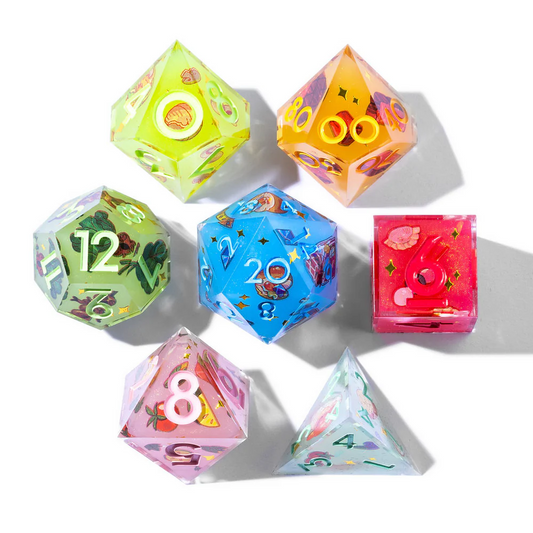 DISPEL DELICIOUS IN DUNGEON 7PC DICE SET