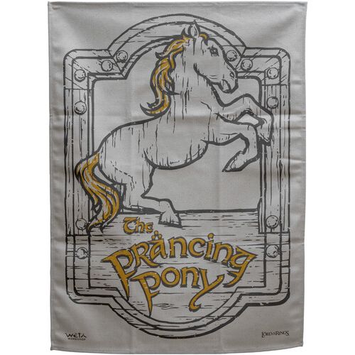 GREEN DRAGON & PRANCING PONY TEA TOWEL 2-PACK (THE LORD OF THE RINGS WETA WORKSHOP)