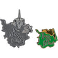 THE LORD OF THE RINGS I AM NO MAN WETA WORKSHOP STACKABLE PIN SET