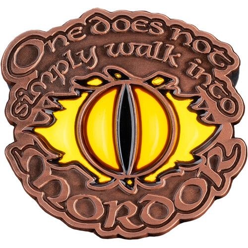 THE LORD OF THE RINGS ONE DOES NOT SIMPLE WALK INTO MORDOR WETA WORKSHOP PIN