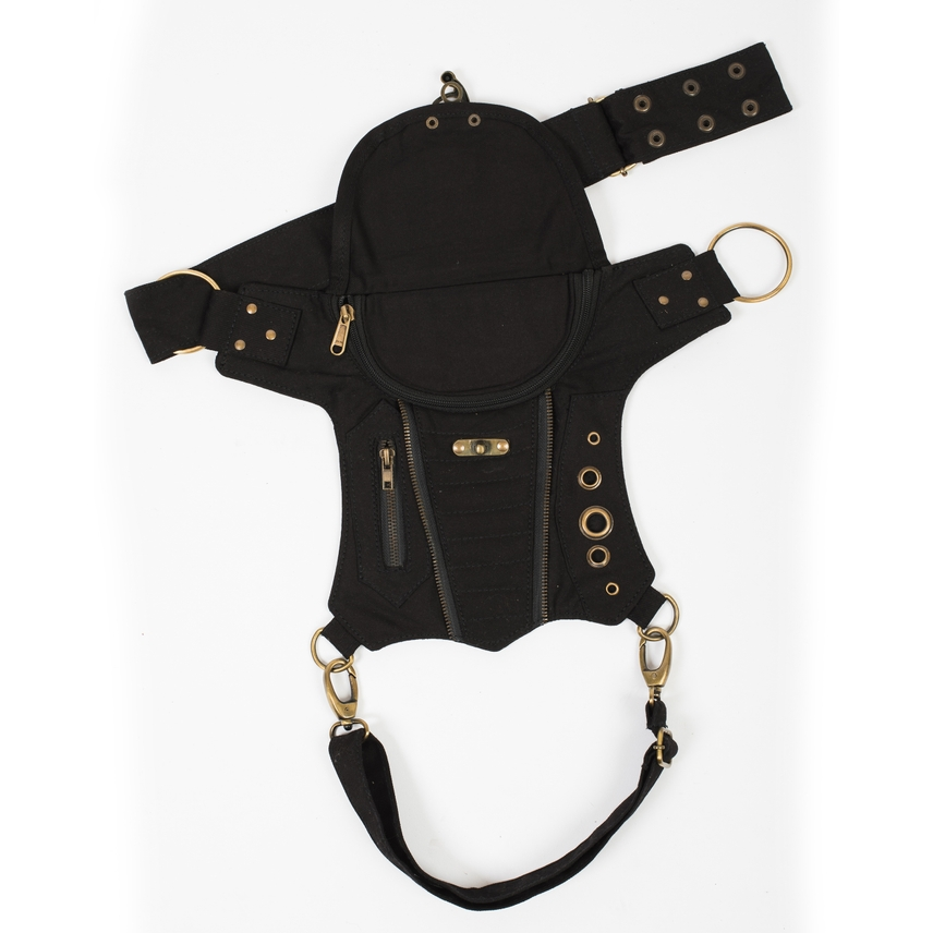 SLING-HIP BAG WITH THIGH BELT