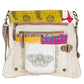 KATHA PATCHWORK CANVAS MOTH BAG