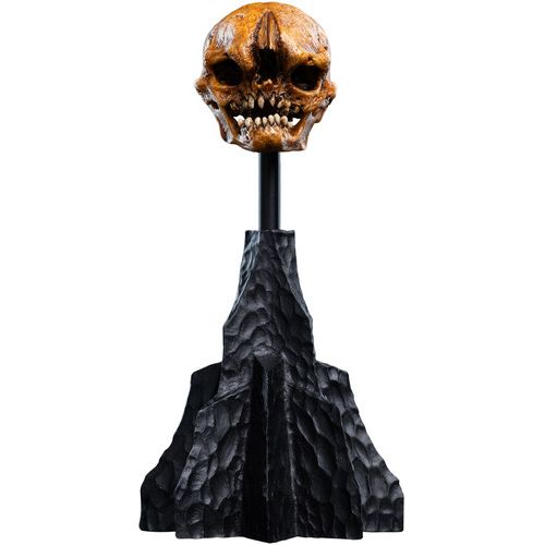 THE LORD OF THE RINGS SKULL OF A MISTY MOUNTAIN GOBLIN MINIATURE STATUE