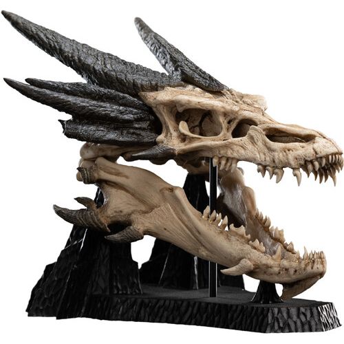 THE LORD OF THE RINGS SKULL OF SMAUG MINIATURE STATUE