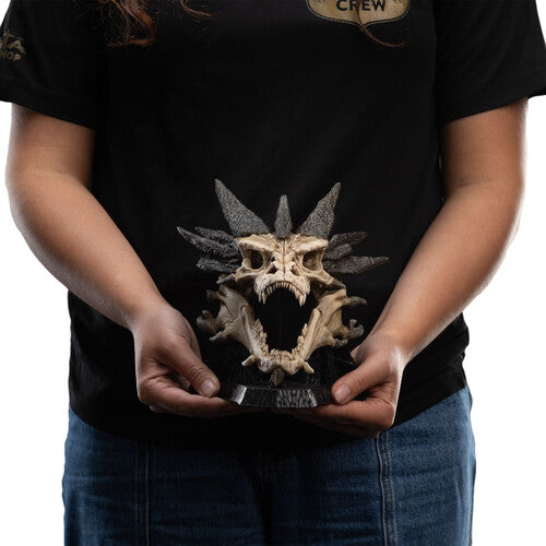 THE LORD OF THE RINGS SKULL OF SMAUG MINIATURE STATUE