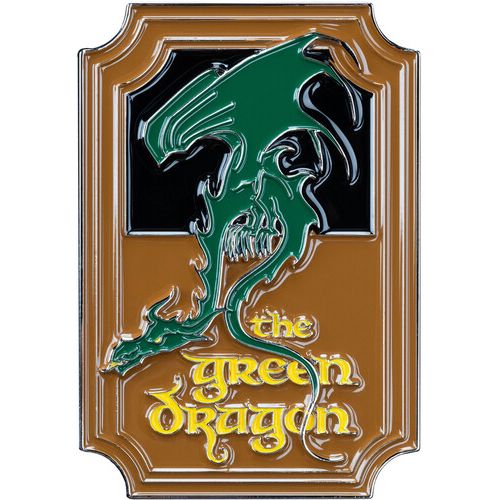 THE LORD OF THE RINGS THE GREEN DRAGON ENAMEL MAGNET