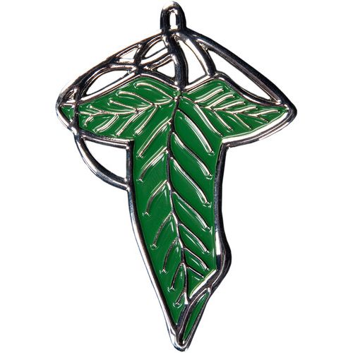 THE LORD OF THE RINGS ELVEN LEAF ENAMEL MAGNET