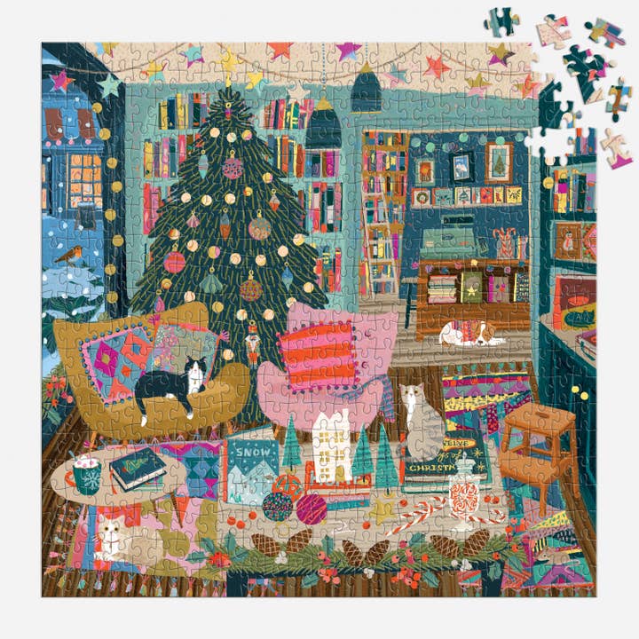 SEASON'S READINGS 500PC FOIL PUZZLE