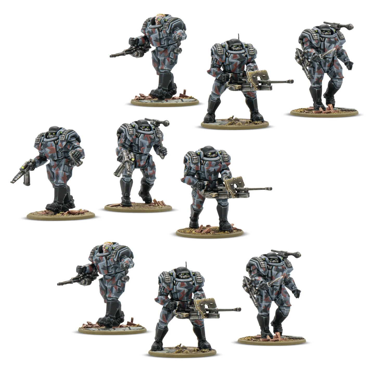 KONFLIKT '47 STAHLTRUPPEN HEAVY INFANTRY
