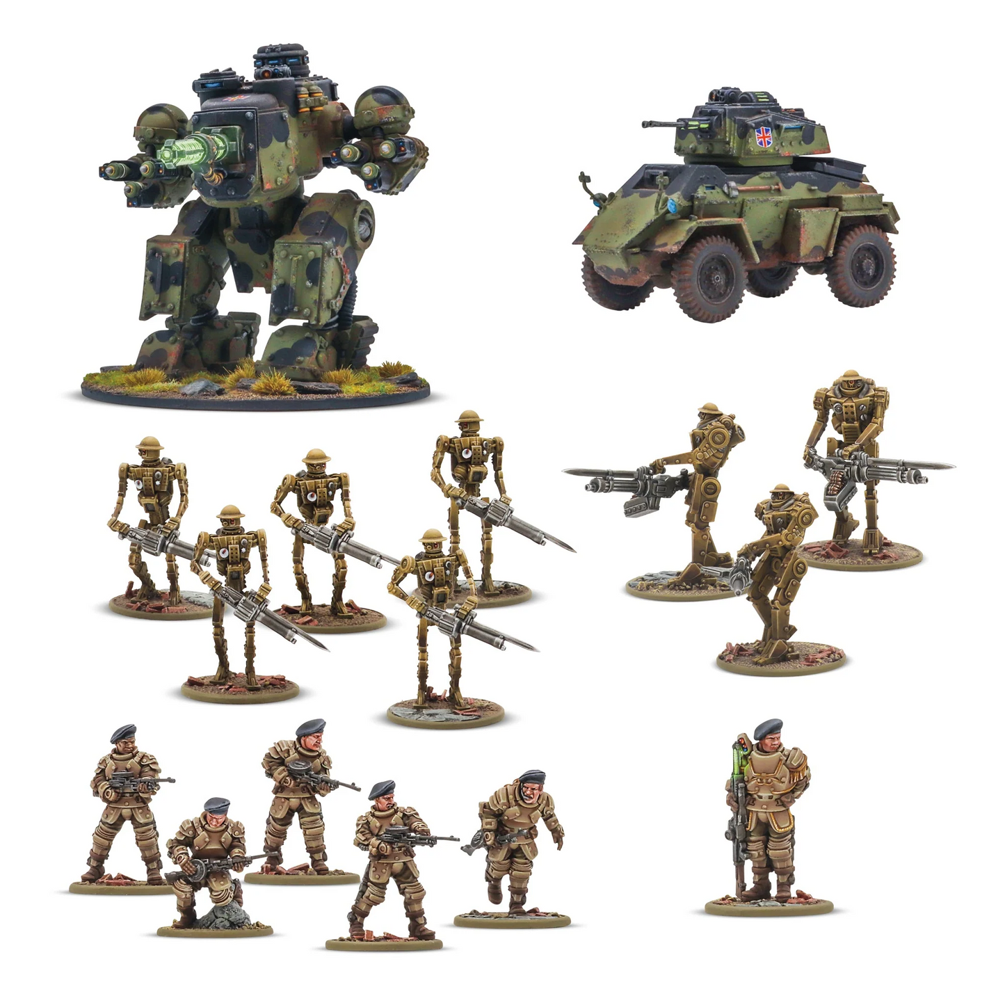 KONFLIKT '47 BRITISH COMMONWEALTH STARTER ARMY