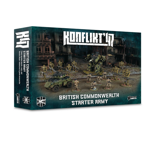 KONFLIKT '47 BRITISH COMMONWEALTH STARTER ARMY