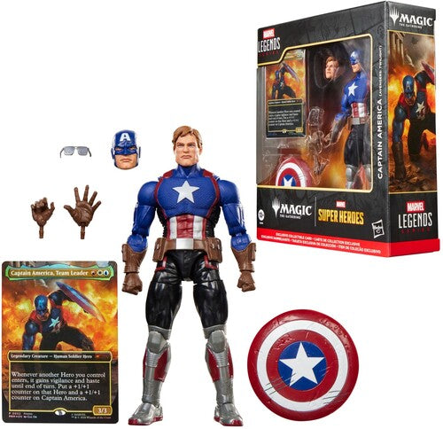 MARVEL LEGENDS X MAGIC THE GATHERING CAPTAIN AMERICA (AVENGERS: TWILIGHT) ACTION FIGURE
