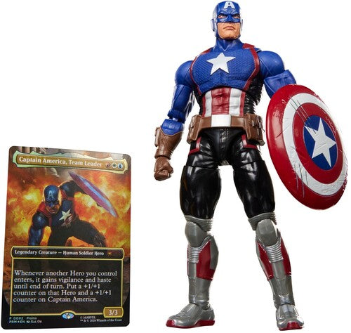 MARVEL LEGENDS X MAGIC THE GATHERING CAPTAIN AMERICA (AVENGERS: TWILIGHT) ACTION FIGURE