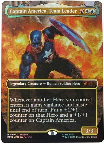 MARVEL LEGENDS X MAGIC THE GATHERING CAPTAIN AMERICA (AVENGERS: TWILIGHT) ACTION FIGURE