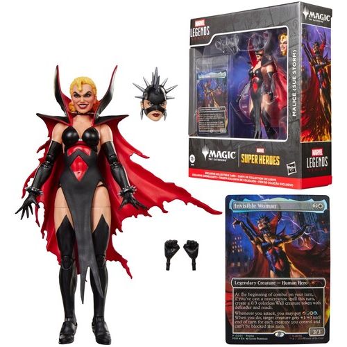 MARVEL LEGENDS X MAGIC THE GATHERING MALICE (SUE STORM) ACTION FIGURE
