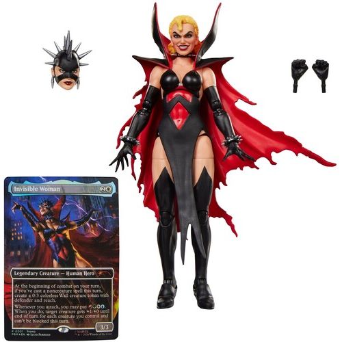 MARVEL LEGENDS X MAGIC THE GATHERING MALICE (SUE STORM) ACTION FIGURE