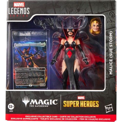 MARVEL LEGENDS X MAGIC THE GATHERING MALICE (SUE STORM) ACTION FIGURE