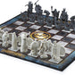 THE LORD OF THE RINGS BATTLE FOR MIDDLE-EARTH CHESS SET
