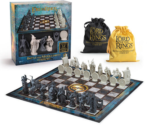 THE LORD OF THE RINGS BATTLE FOR MIDDLE-EARTH CHESS SET