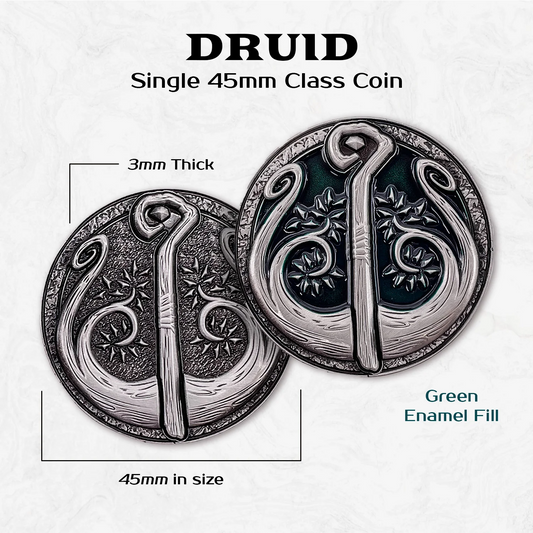 CLASS COIN - DRUID (SINGLE)