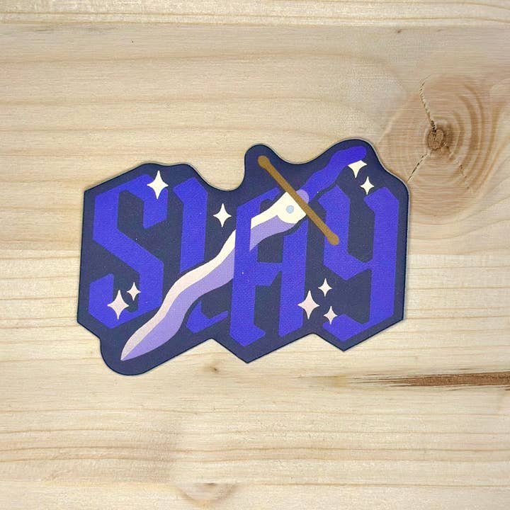 SLAY HOLOGRAPHIC STICKER