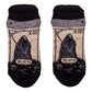 DEATH TAROT ANKLE SOCKS BY FOOTCLOTHES