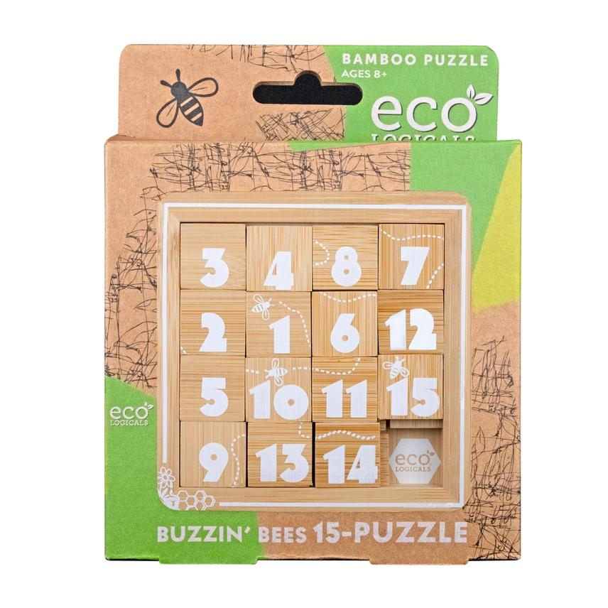 ECOLOGICALS BUZZIN' BEES 15 SLIDING PUZZLE