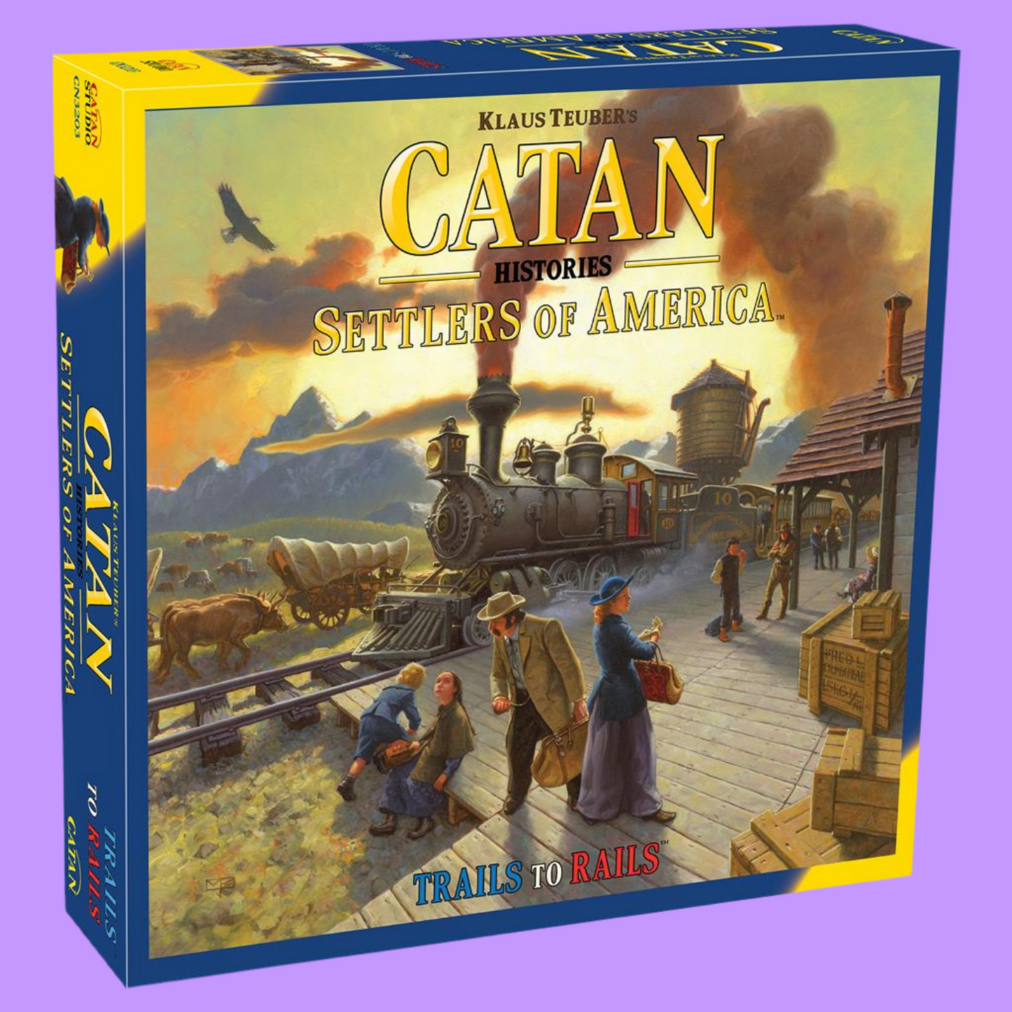 CATAN HISTORIES SETTLERS OF AMERICA TRAILS TO RAILS