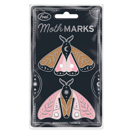 MOTH MARKS - CELESTIAL MOTH BOOKMARKS
