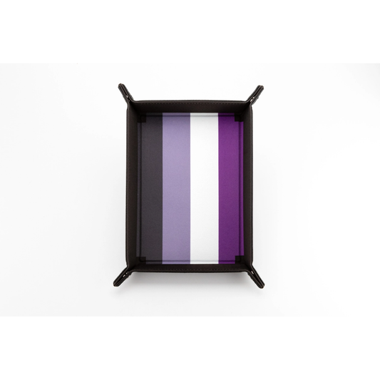 ASEXUAL FLAG DICE TRAY