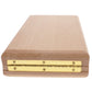AFRICAN STONE GAME - SOLID FOLDING WOOD BOARD AND GLASS STONES (MANCALA)