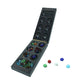 AFRICAN STONE GAME - DARK FOLDING WOOD BOARD AND GLASS STONES (MANCALA)