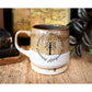 THE LORD OF THE RINGS ELVEN TEXT TAPERED CERAMIC POTTERY MUG