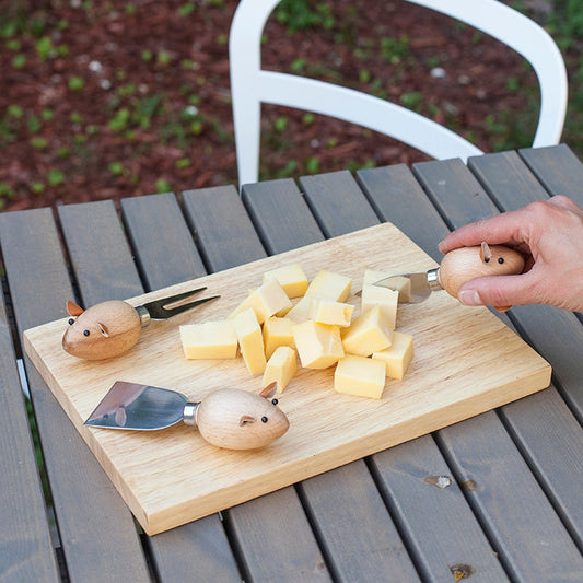 3 BLIND MICE CHEESE KNIFE SET